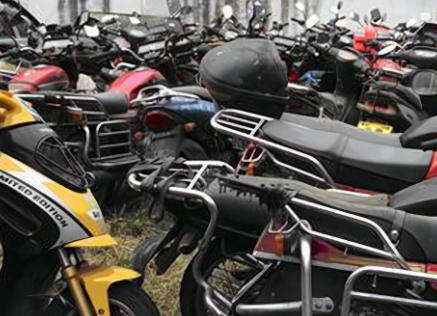 海宁废旧摩托车回收